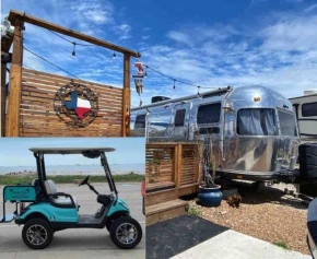 bayside Airstream w/ Golf Cart